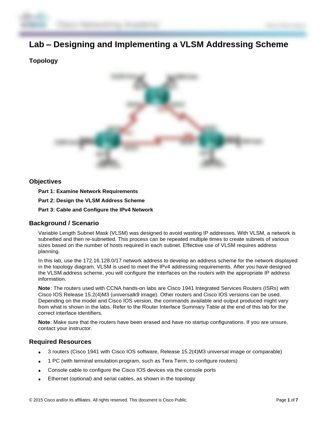 8.2.1.5 Lab - Designing and Implementing a VLSM Addressing Scheme_dpni3qrzk56_page1