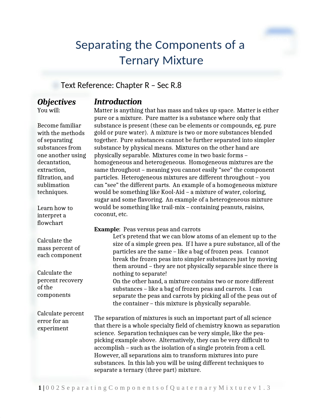 002 Separating Componments of a Quaternary Mixture Ver 1.3.docx_dpnwdlqxi58_page1