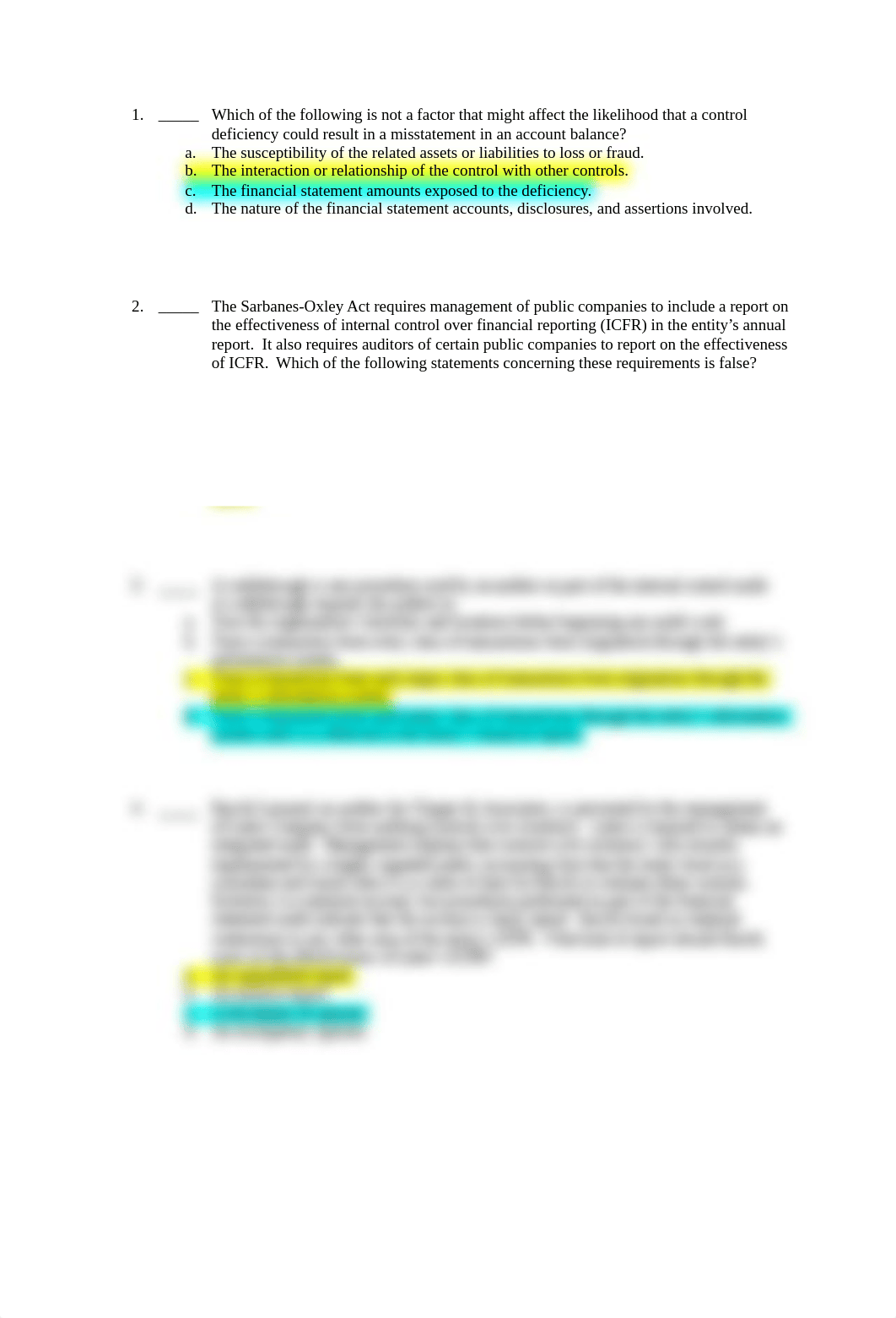 Additional Multiple Choice Practice Problems - ACC 323 Exam II.docx_dpo1v8vltt1_page1