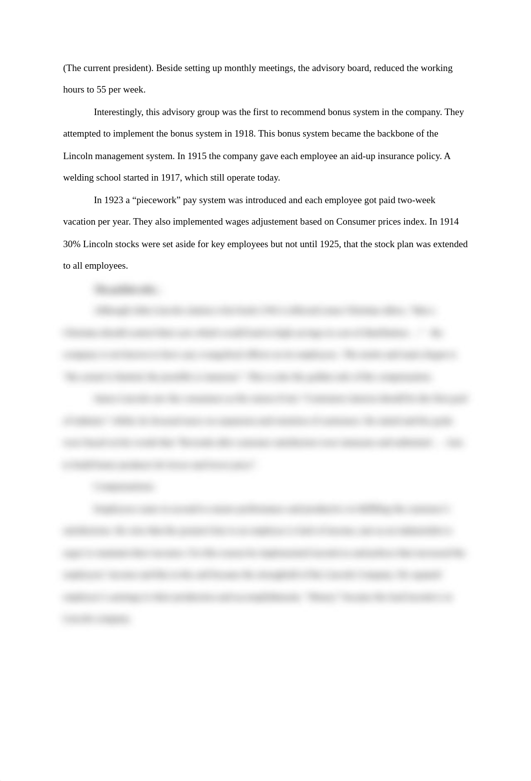 Writting asigment The Lincoln Electric Company_dpoafk4668a_page2