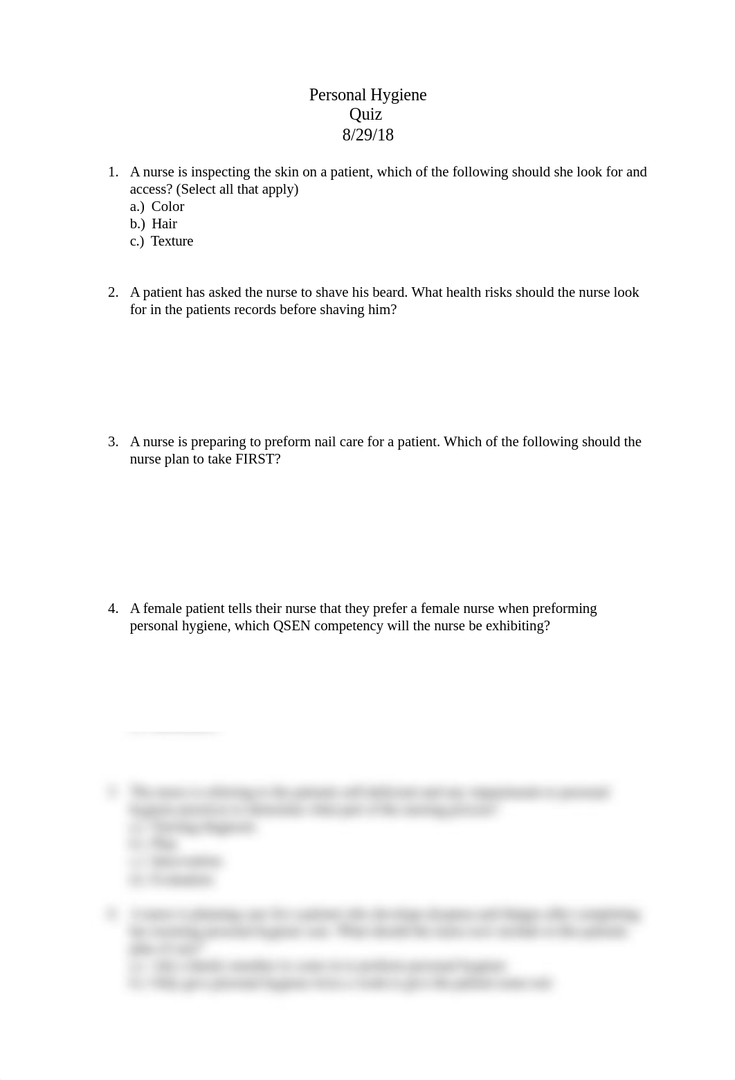 Personal Hygiene QUIZ.docx_dpoc12a8kva_page1