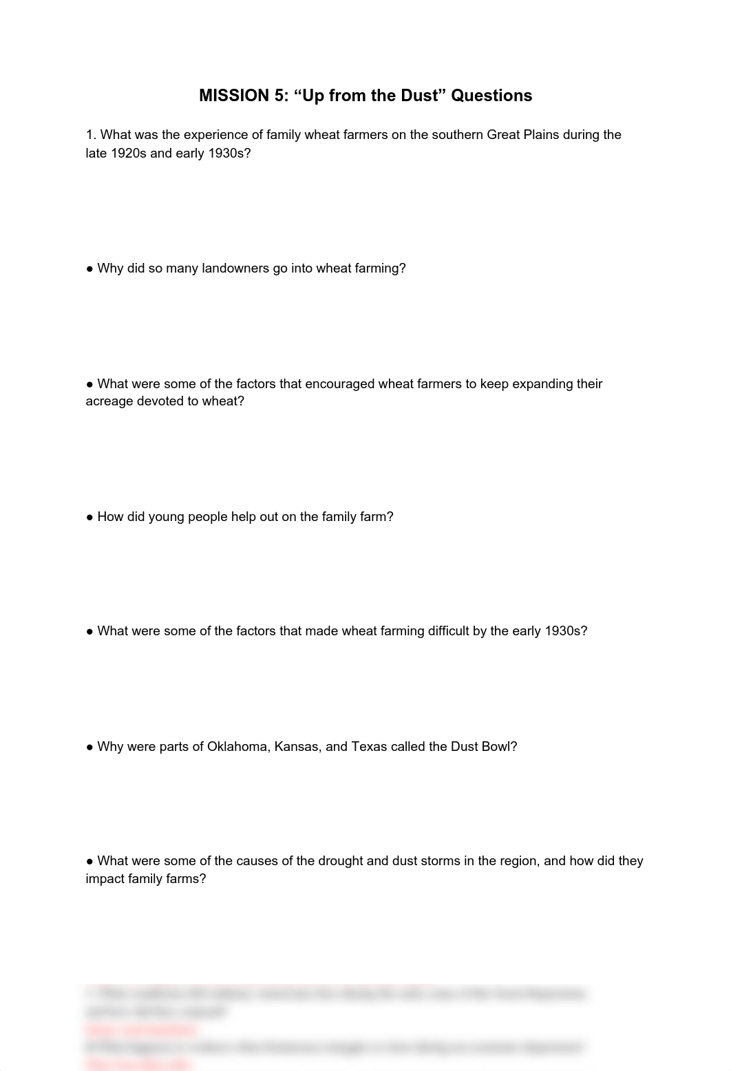 Copy of MISSION 5_ "Up from the Dust" Questions.pdf_dpocpy8ukvk_page1