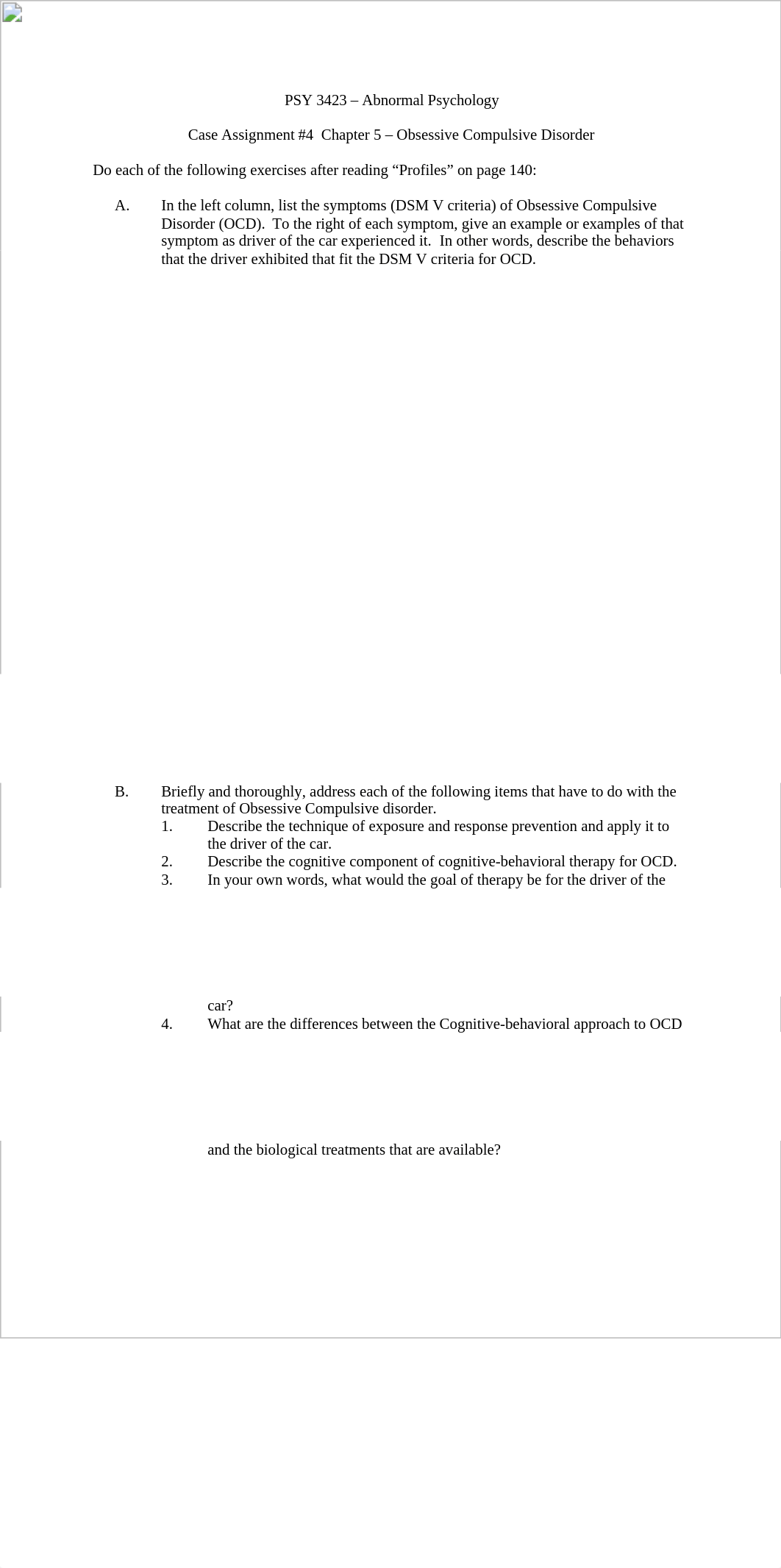 Case Study # 4 Chapter 5 - Obsessive Compulsive Disorder_dposst92pck_page1