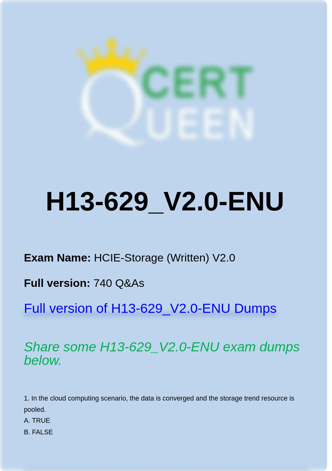 Huawei H13-629_V2.0-ENU Exam Questions.pdf_dpoxtl7xzos_page1