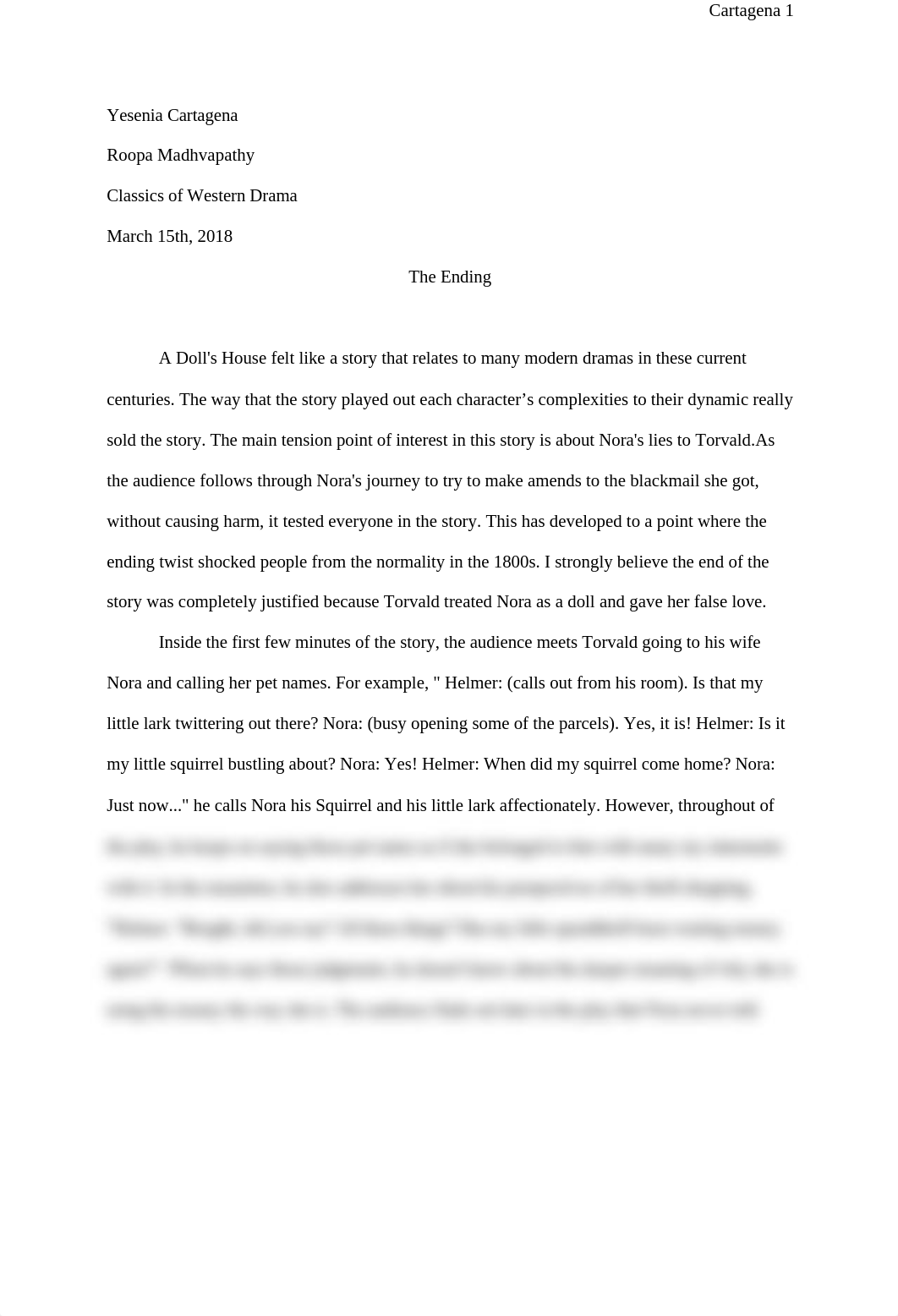 A Doll's House Response Paper.docx_dpoz4dl66fk_page1