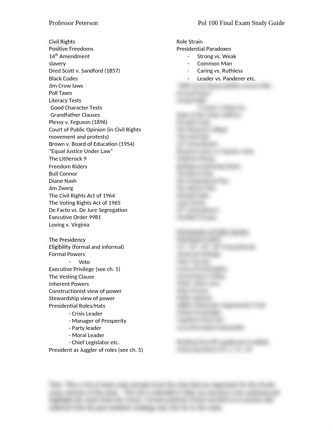 Pol 100  Final Exam Study Guide F16_dpp1n2zlqg2_page1