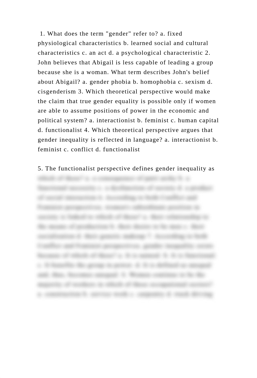 1. What does the term gender refer to a. fixed physiological chara.docx_dpp7dmq9nny_page2