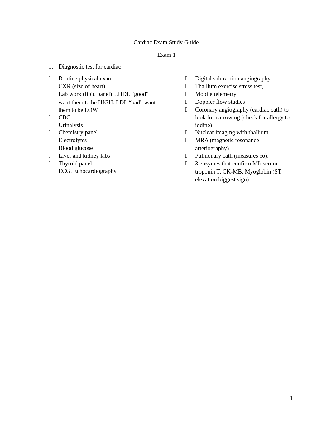 Cardiac Exam Study Guide_dppe1dhczv2_page1