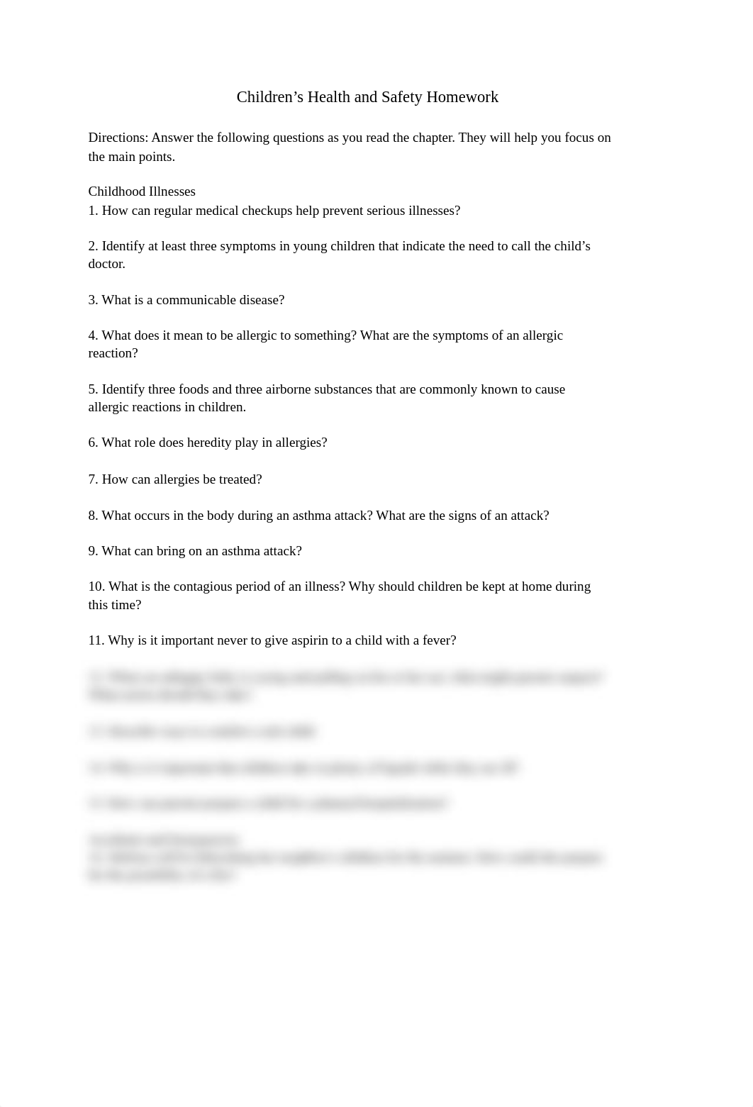 Children's Health and Safety Homework (1).pdf_dpplxiaoo41_page1
