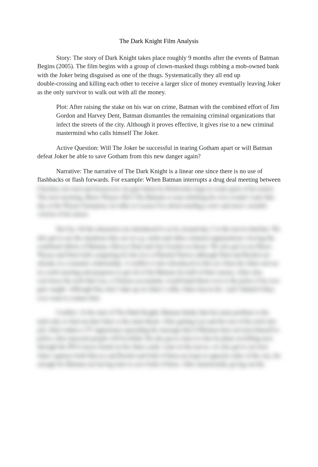 The dark knight Film Analysis.pdf_dpppcj75qpl_page1