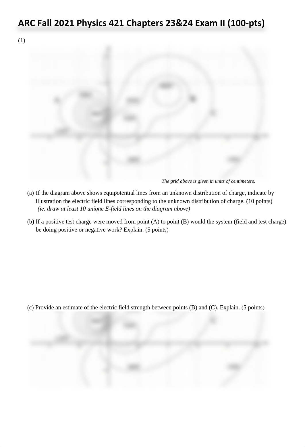 ARC Fall 2021 Physics 421 Exam II.pdf_dppvwlsxiir_page1