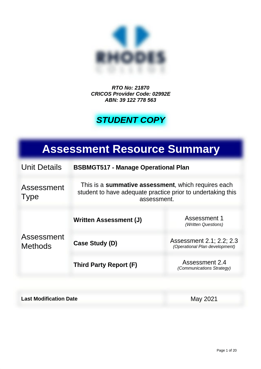 SATool - BSBMGT517 - Manage operational plan - v May 2021 (2).pdf_dpqy6wltpzh_page1