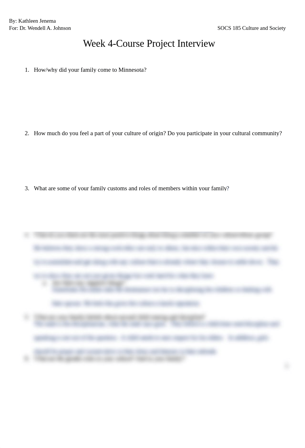 KJenema 180731 Week 4 Course Project -the Interview .docx_dprjwfwy04c_page2