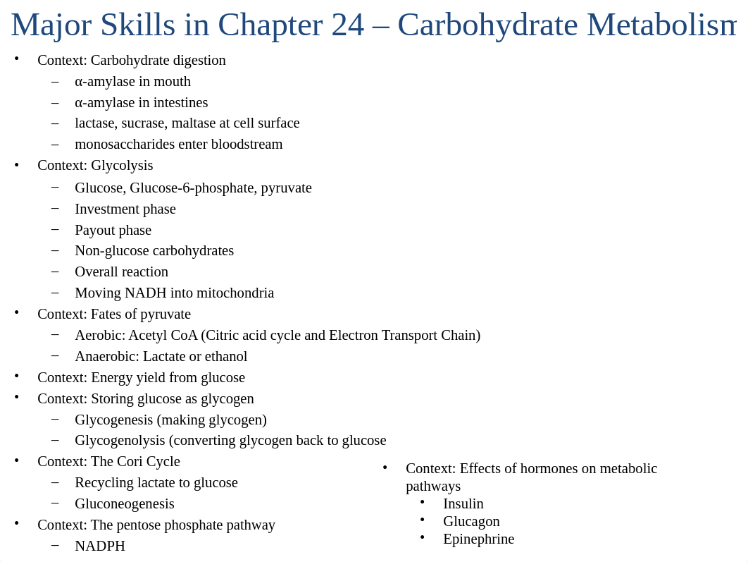 102 Ch 24 Carbohydrate Metabolism.ppt_dprv8tkk5o1_page1