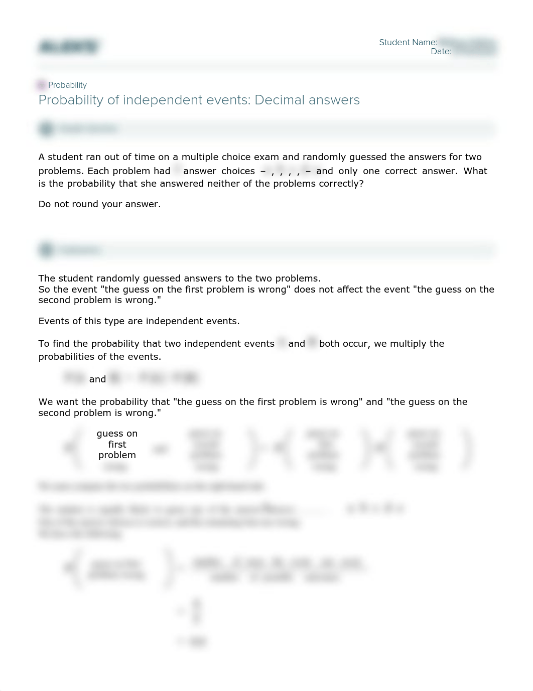 ALEKS-probabiity of independent events. decimal answers3.pdf_dprw2o5j7nl_page1