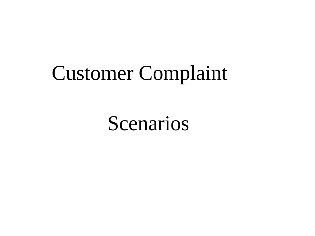 Customer Complaints ROLEPLAY.ppt_dpsywd5qn9k_page1