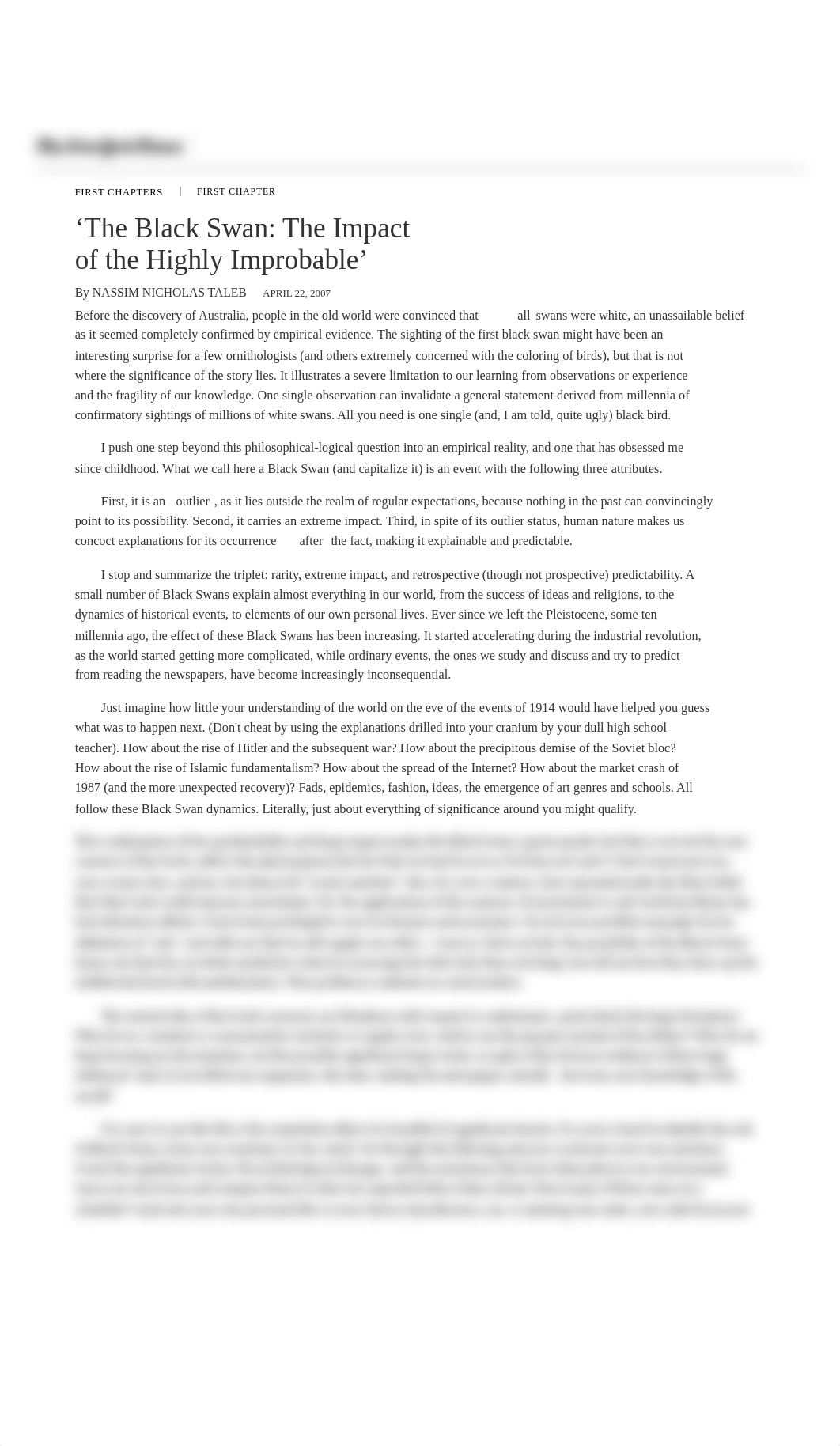 A4 'The Black Swan_ The Impact of the Highly Improbable' - The New York Times.pdf_dpt1s8i41xg_page1