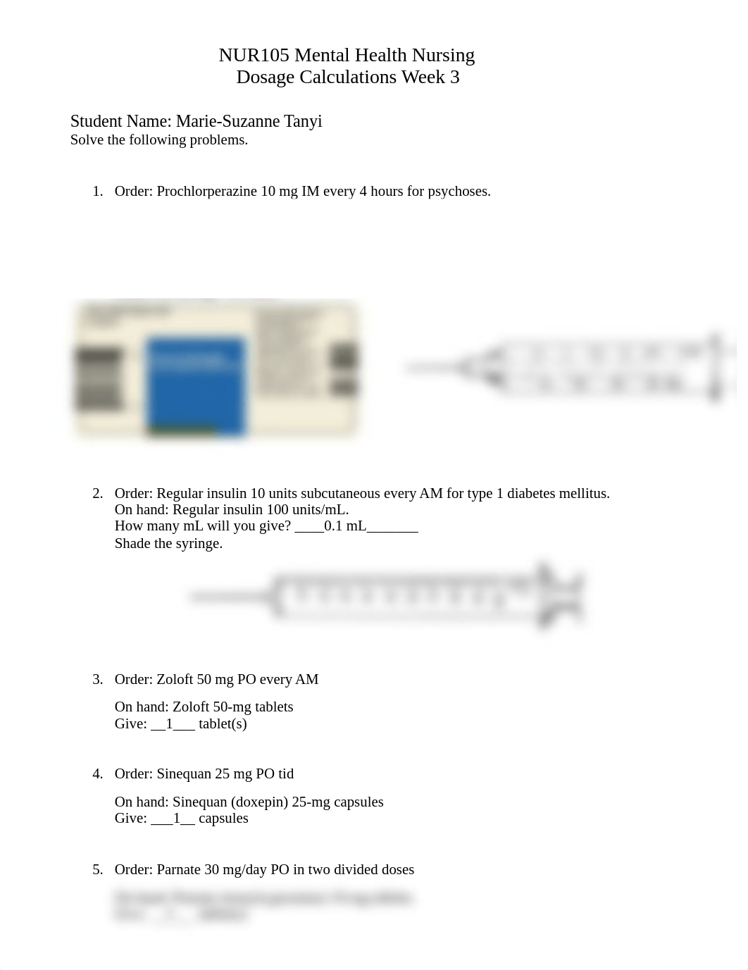 Dosage Calculation Week 3.docx_dpt3ntfxtqm_page1