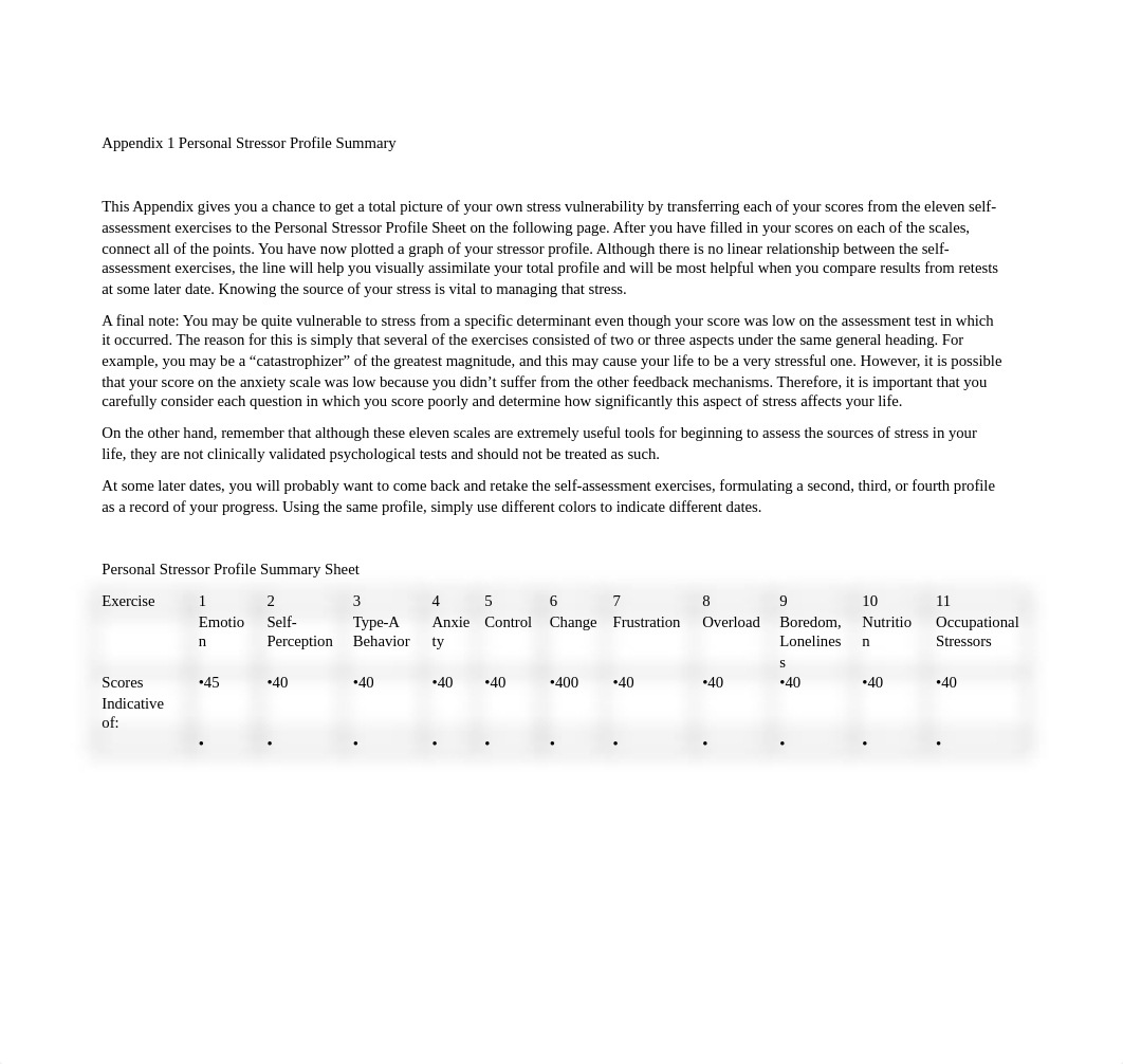 Personal Stressor Profile Summary, readiness journal.docx_dptahys2j13_page1