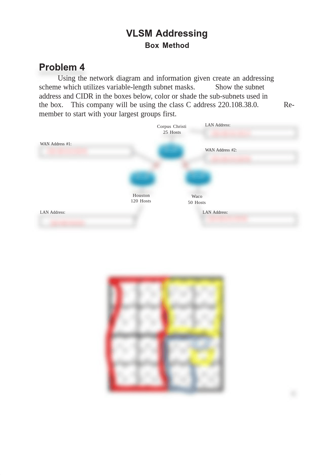 VLSM IPv4 Workbook  problems 3-8.pdf_dptesxhh6o7_page2