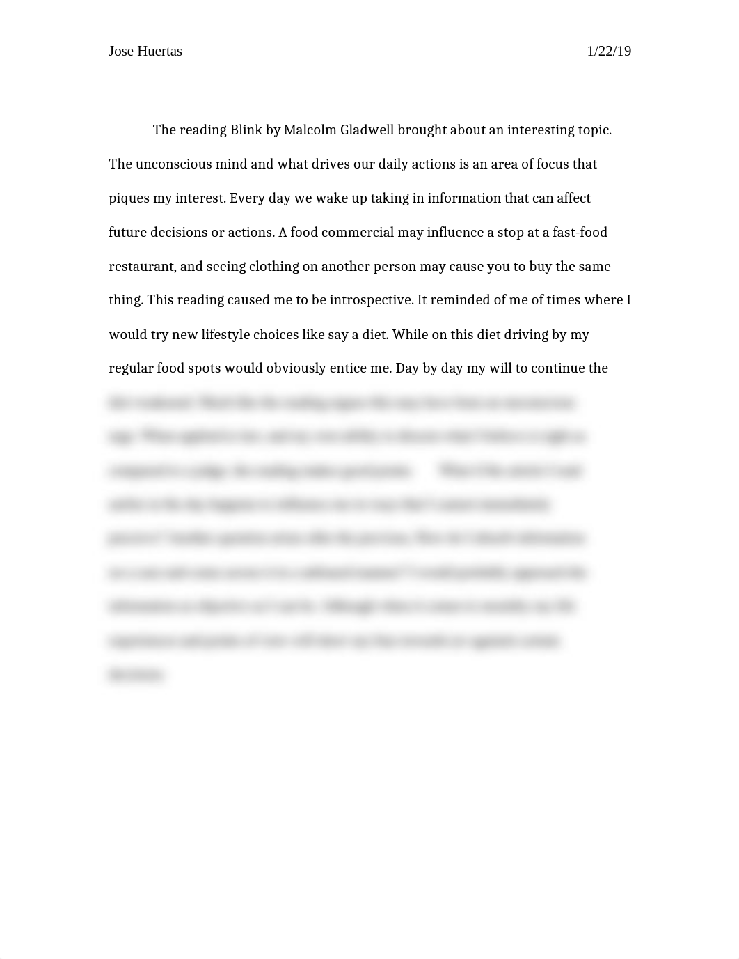 The reading Blink by Malcolm Gladwell brought about an interesting topic.docx_dpubkw4xmv0_page1