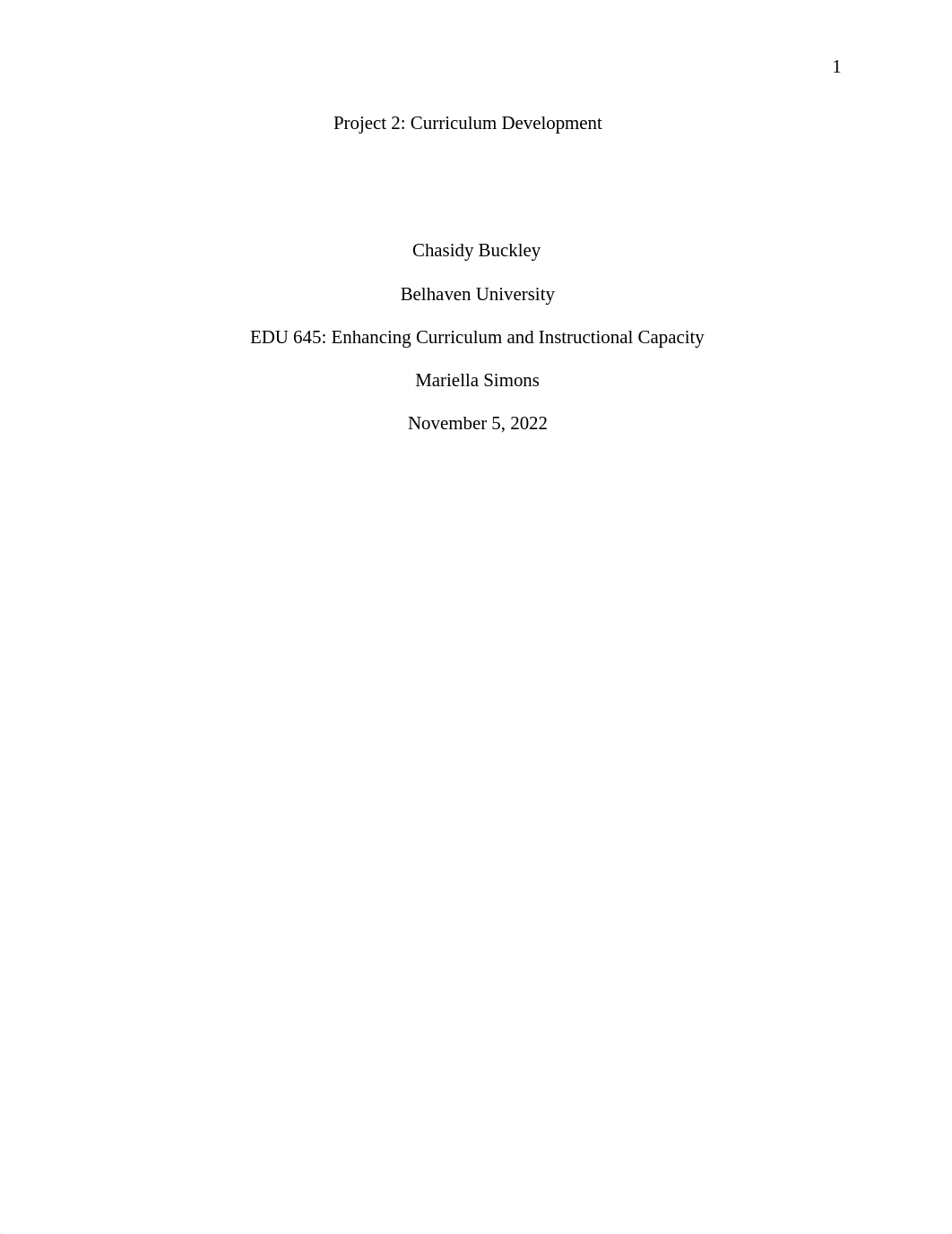 Chasidy Buckley EDU 645 Project 2_ Curriculum Development.pdf_dpug2f22ceo_page1