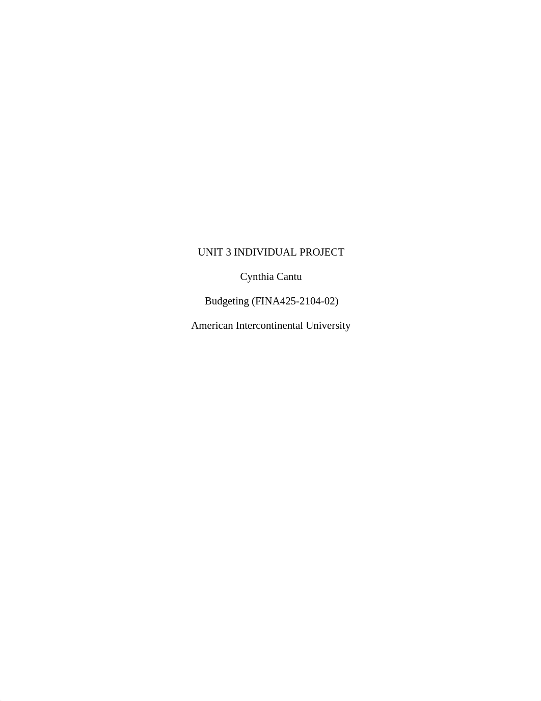 Unit 3 Individual Project September 14 2021 Budgeting.docx_dpundpkm39x_page1