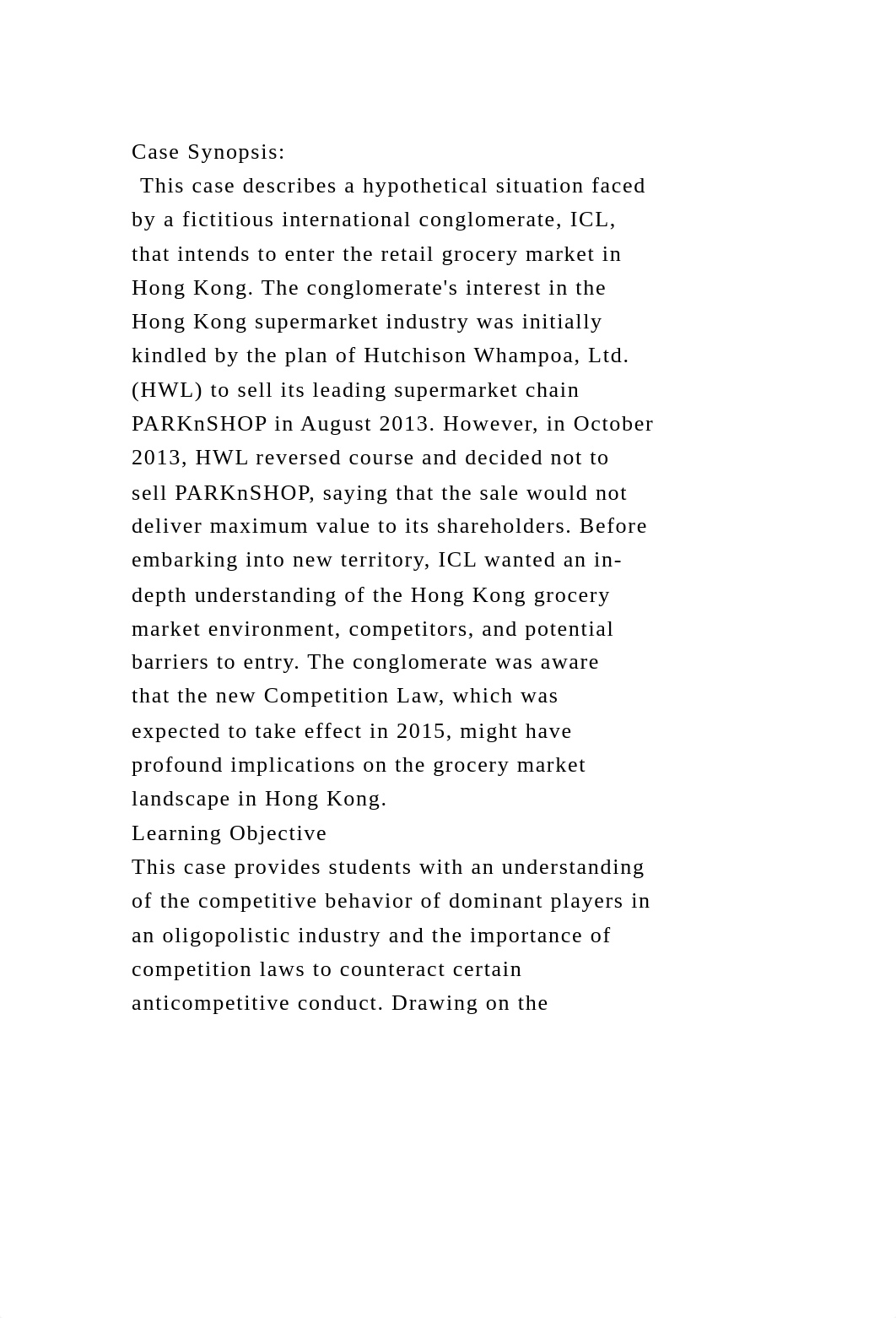 Case Synopsis This case describes a hypothetical situation faced .docx_dpv20cy7oxz_page2