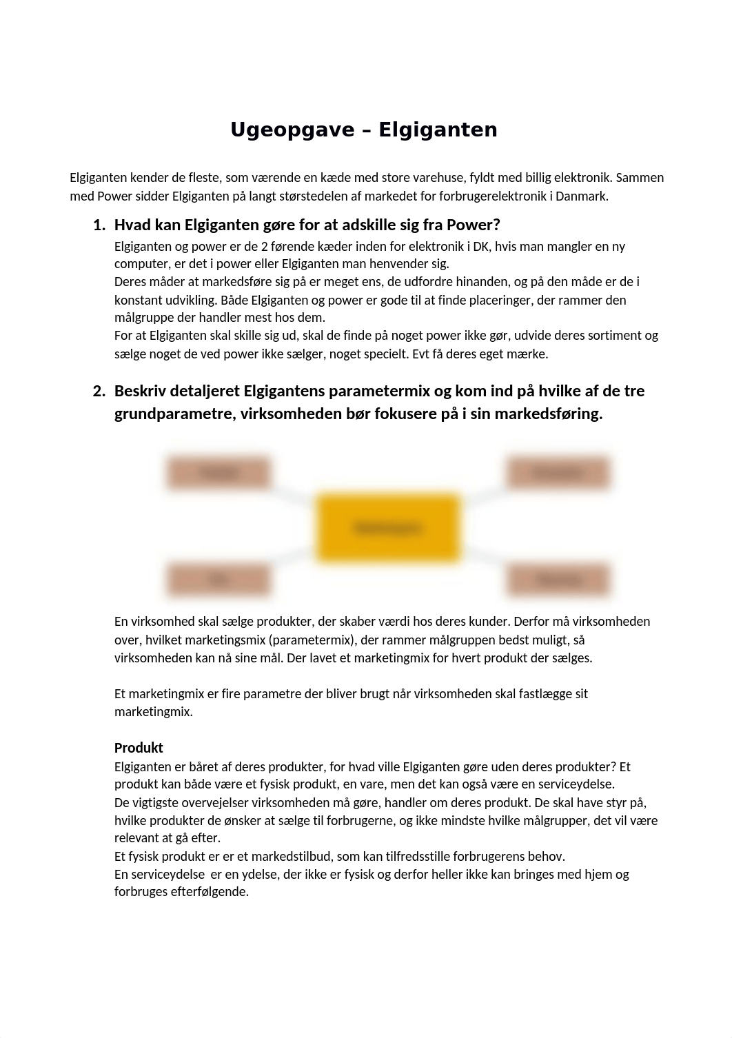 Ugeopgave salg og markedsføring - elgiganten .docx_dpvc72zk5jd_page1