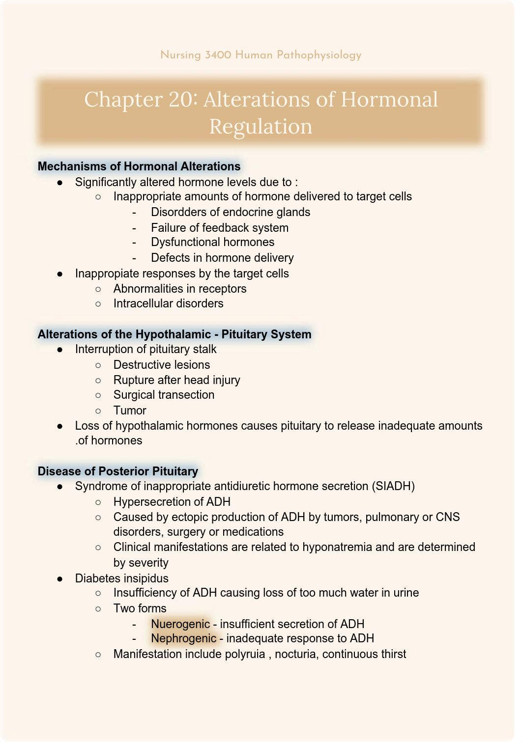 NURS 3400_ Human Pathophysiology_ Chapter 20 Alterations of Hormonal Regulation.pdf_dpvibhkikbm_page1