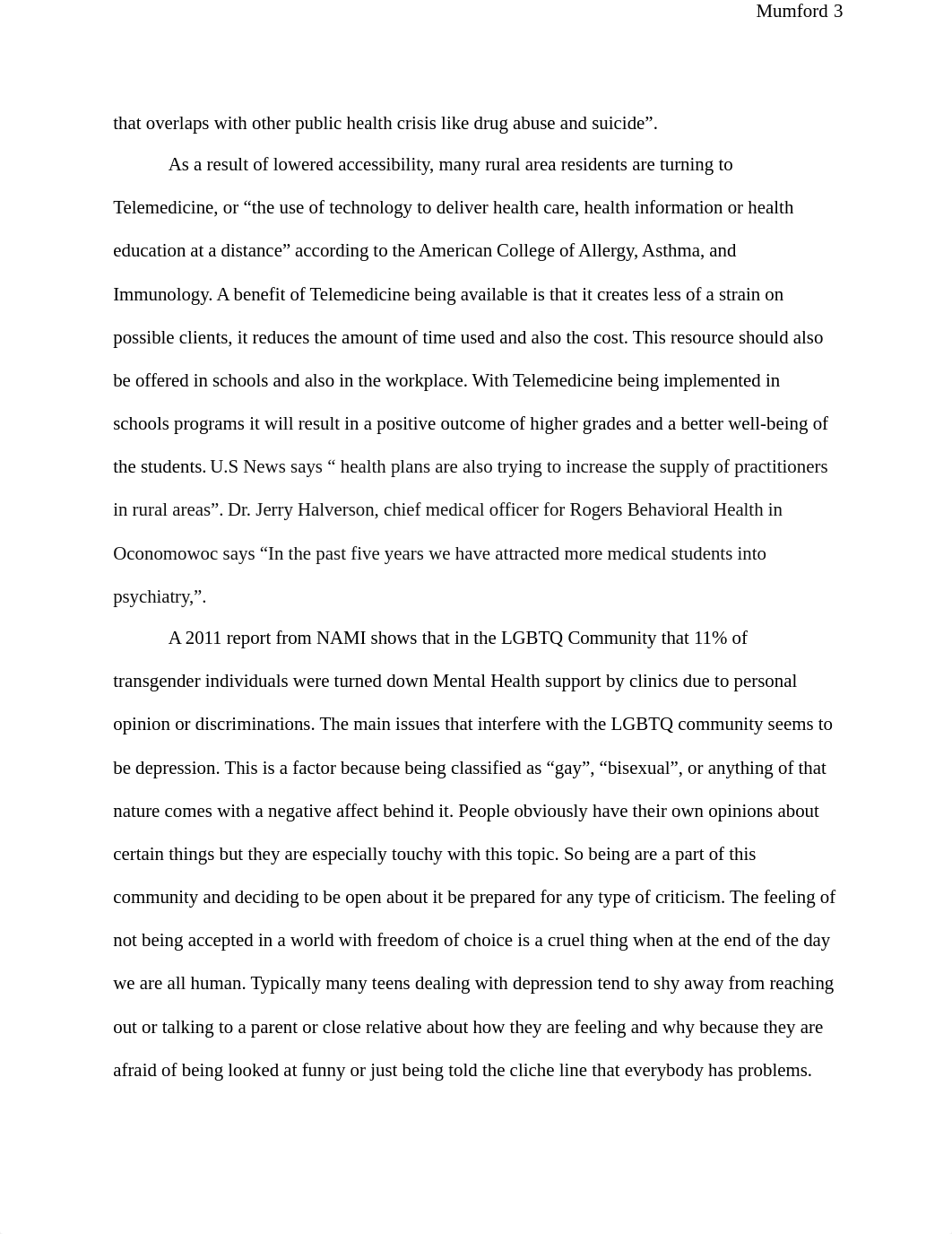 Mental Health Issues_ Rural, LGBTQ, and Americas Community (3).docx_dpvrdq7ob8d_page3