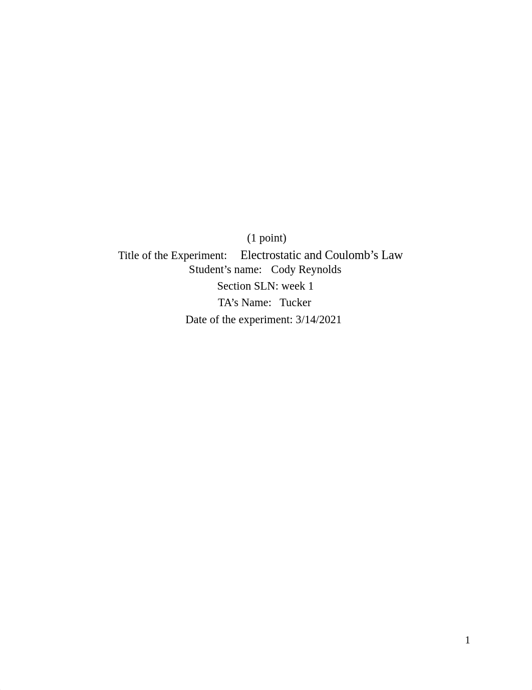 OnlinePHY114ReynoldsW2Electrostatic and Coulomb's law.pdf_dpvv5n3eihl_page1