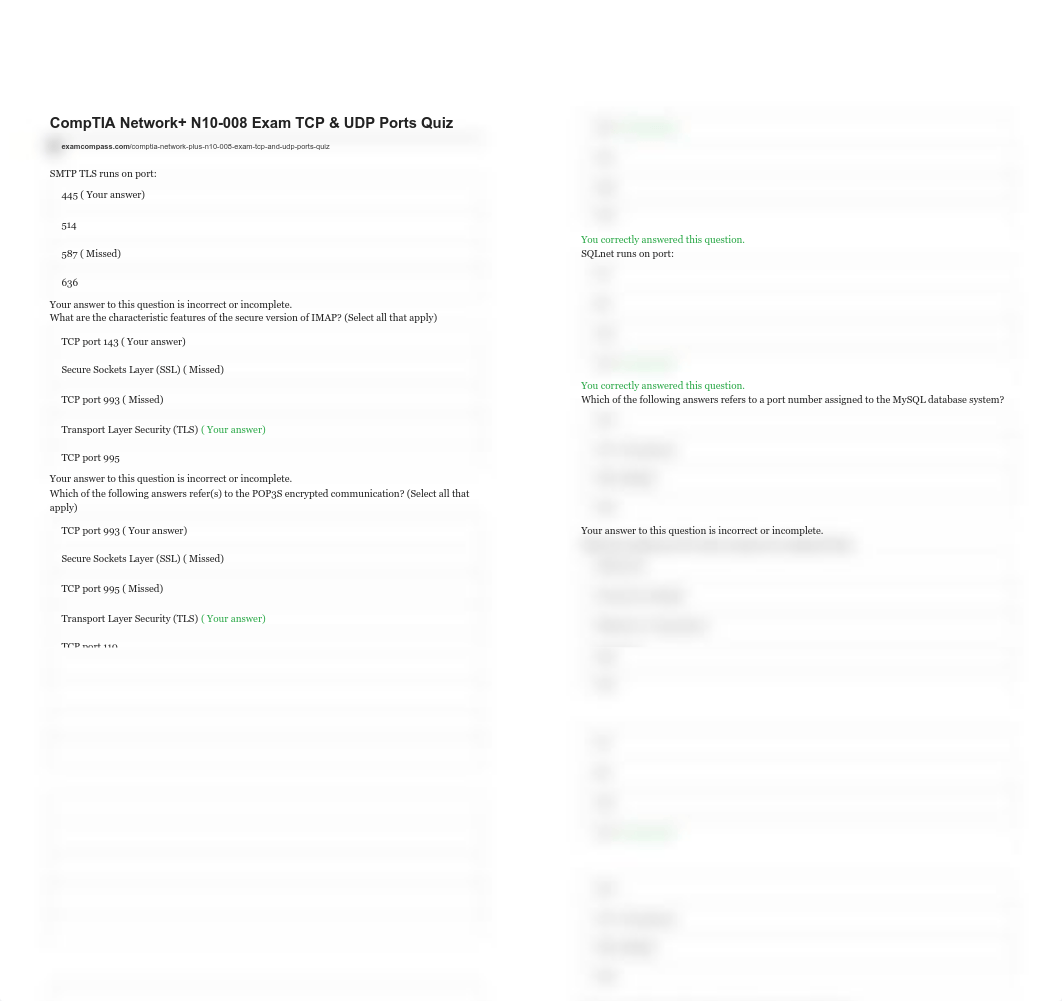 CompTIA Network+ N10-008 Exam TCP & UDP Ports Quiz.pdf_dpw44t0pxhg_page1