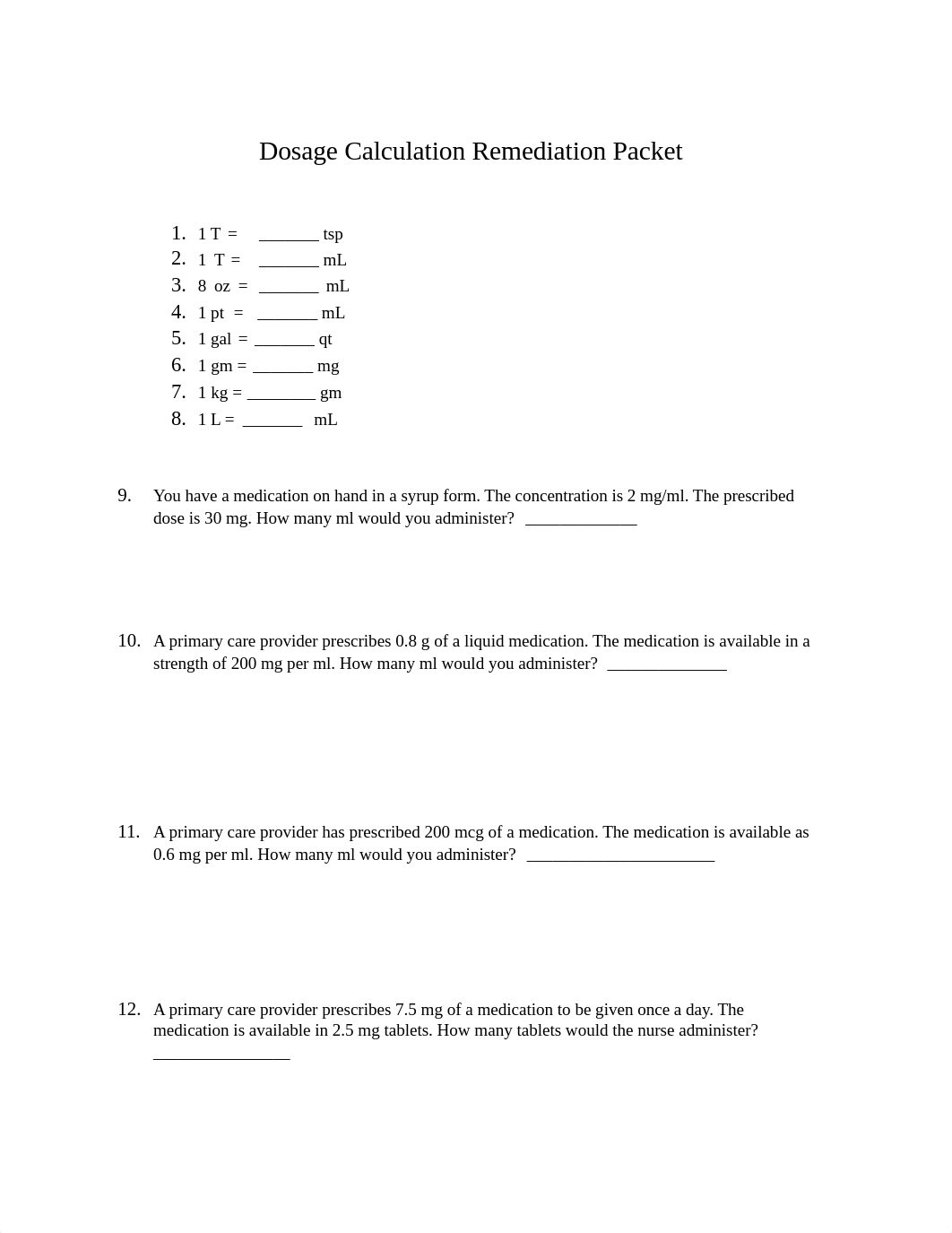 NUR 213 Dosage Calc Remediation Packet.docx_dpw4a17wltz_page1