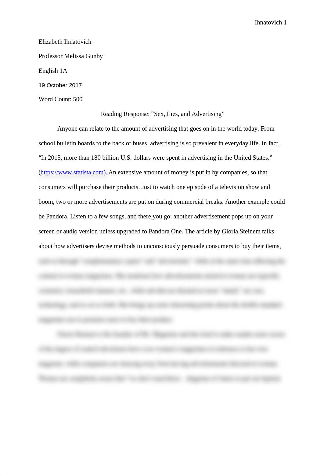 Reading Response Sex, Lies, and Advertising.docx_dpwgv9n5ao8_page1