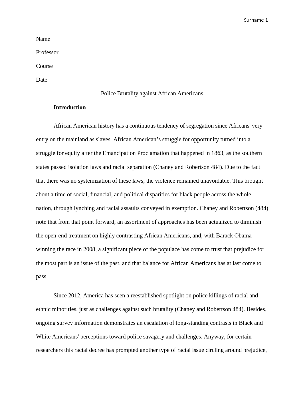 Order #290506153 Police Brutality Against African Americans (2).doc_dpwk5100h40_page1