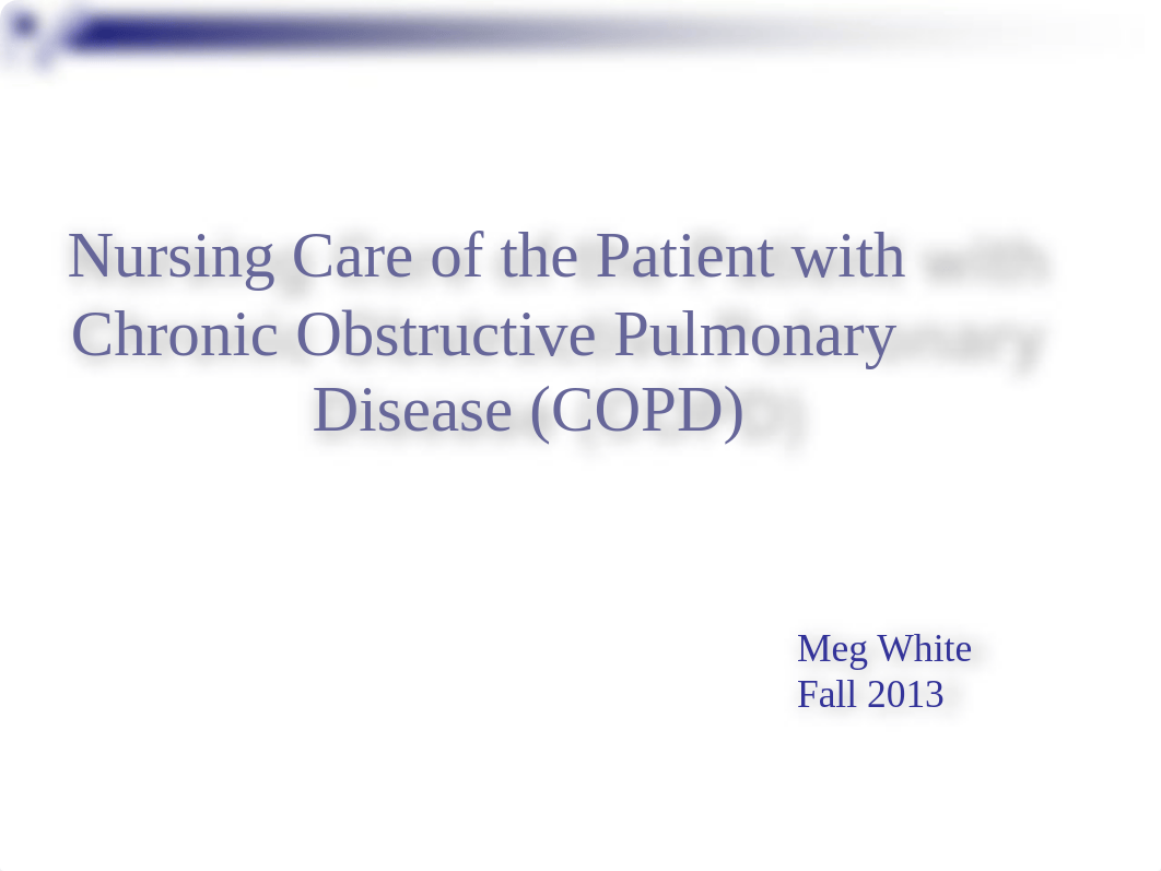 Nursing Care of the Patient with Chronic Obstructive_dpwrpbicu63_page1