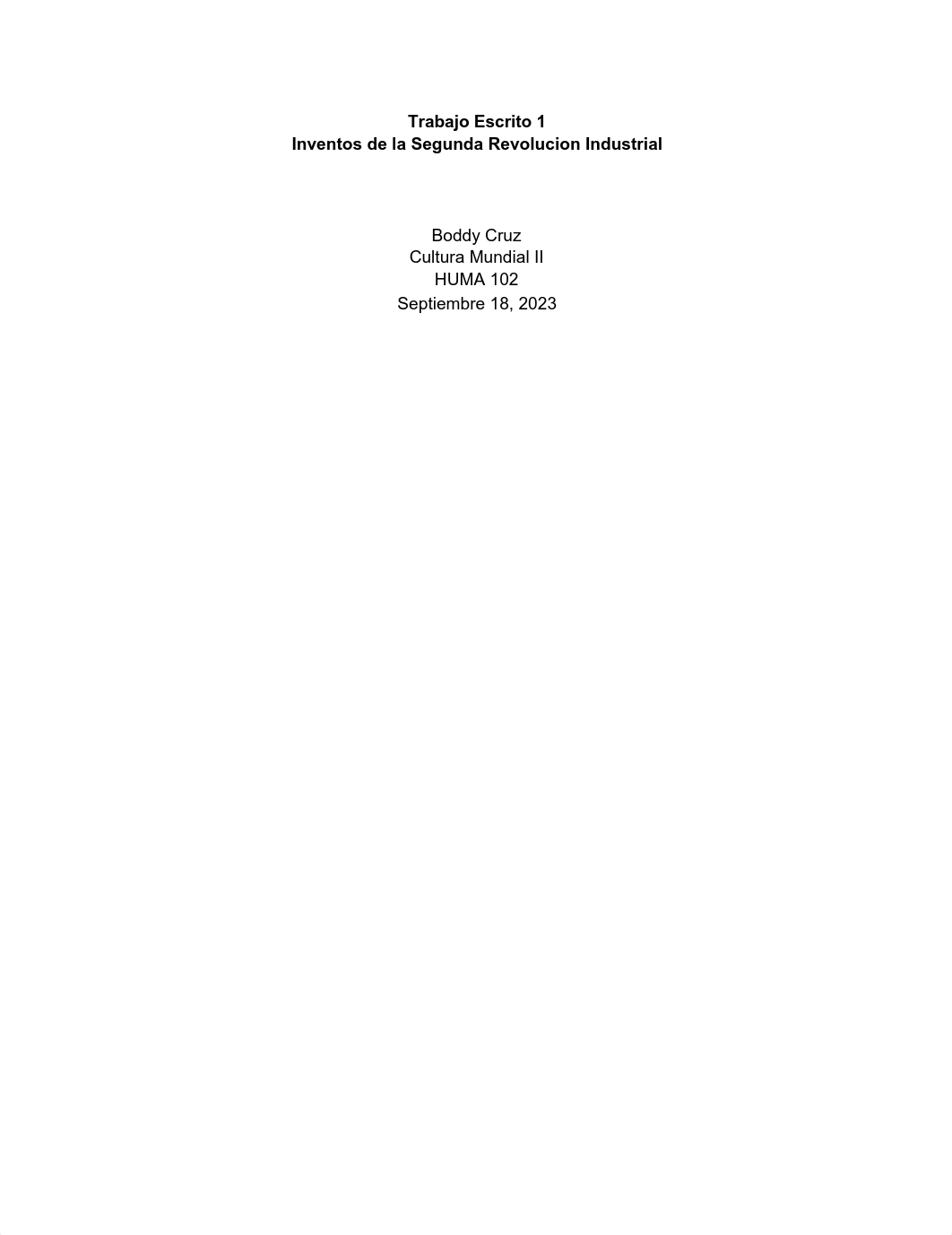 HUMA 102 Modulo 7. Tarea 1. Trabajo Escrito 1.pdf_dpwzsfi58i5_page1