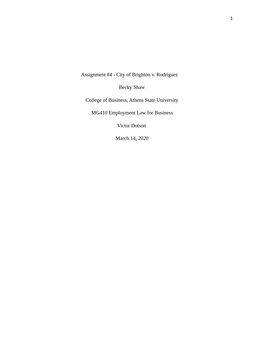 Assignment #4- City of Brighton v. Rodriguez.docx_dpx6pfk7ru4_page1