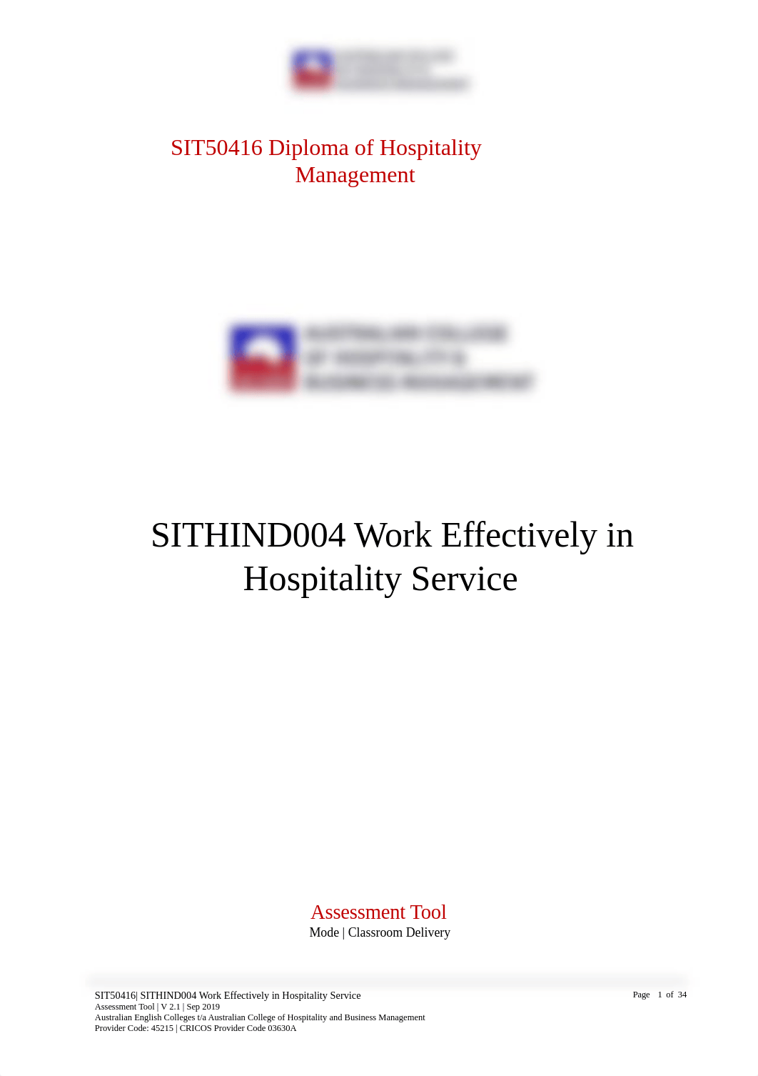 Ass Tool_SITHIND004 Work Effet in Hospitality Service.docx_dpxexfju4db_page1