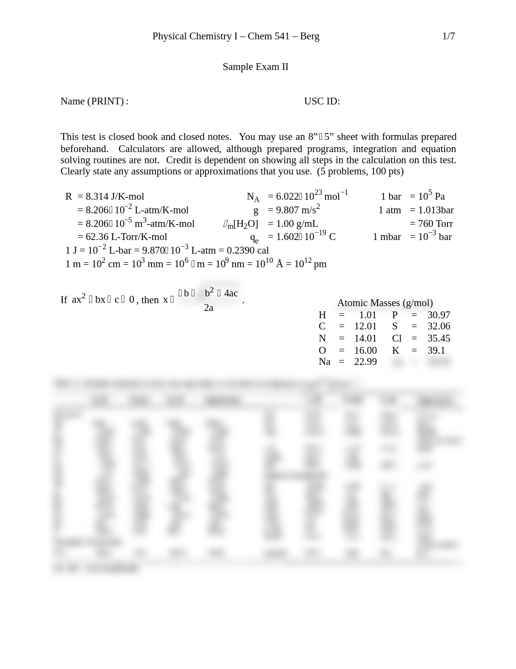 Exam 2, Sample, Chem 541.pdf_dpxmohaylm7_page1