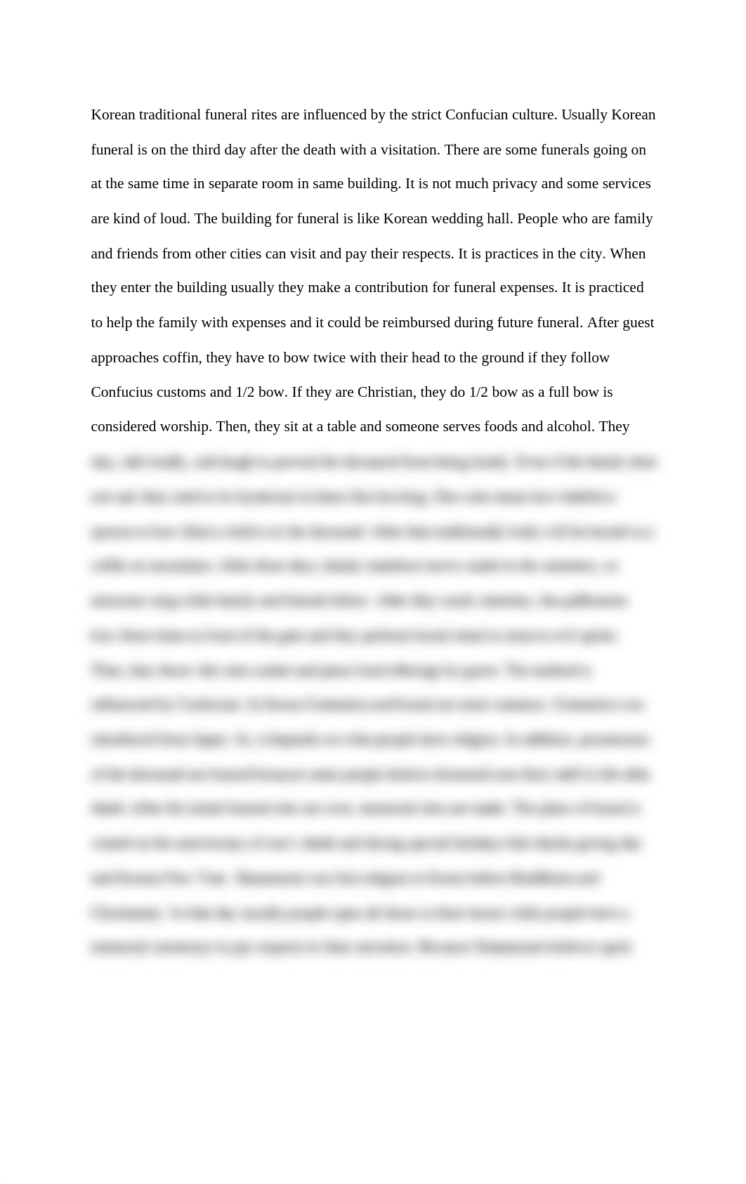 Korean traditional funeral rites are influenced by the strict Confucian culture.docx_dpy2j66hlgh_page1