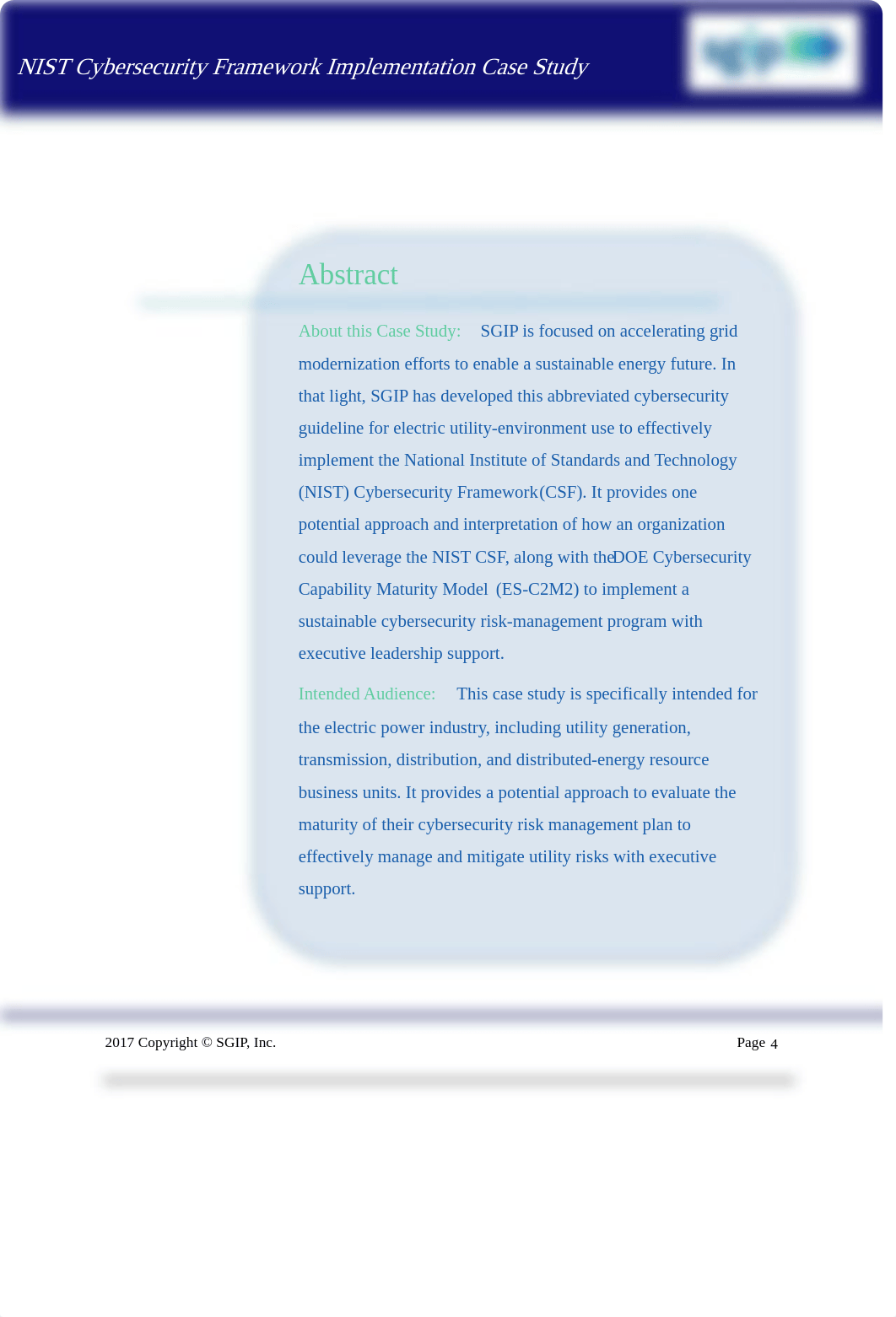 405_22_SGIP_CS_NIST_Cybersecurity_Framework_Implementation_Case_Study_March_23_2017.pdf_dpybky1byaw_page4