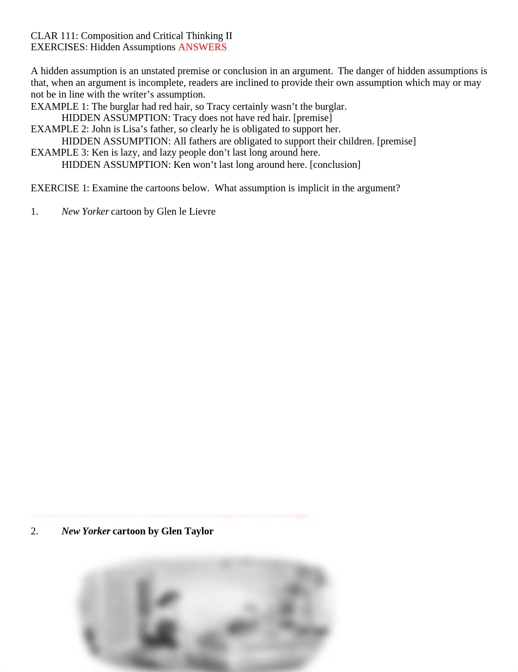 WORKSHEET # 2 -- Hidden Assumptions ANSWERS.rtf_dpylu677sub_page1