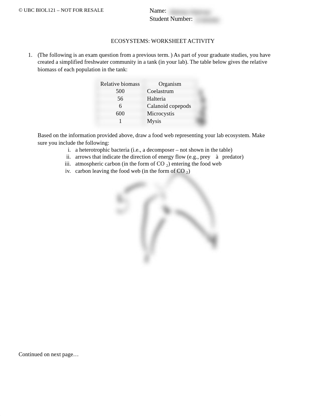 BIOL121 - Ecosystems worksheet for 2020 04 02.pdf_dpyr14rxkms_page1