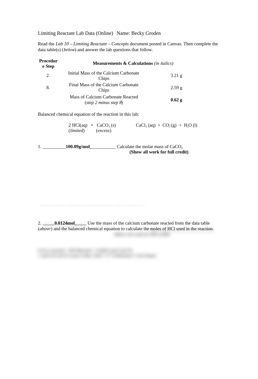 Lab 10 - Limiting Reactant - OL Lab Report (1).docx_dpz66vum5uu_page1