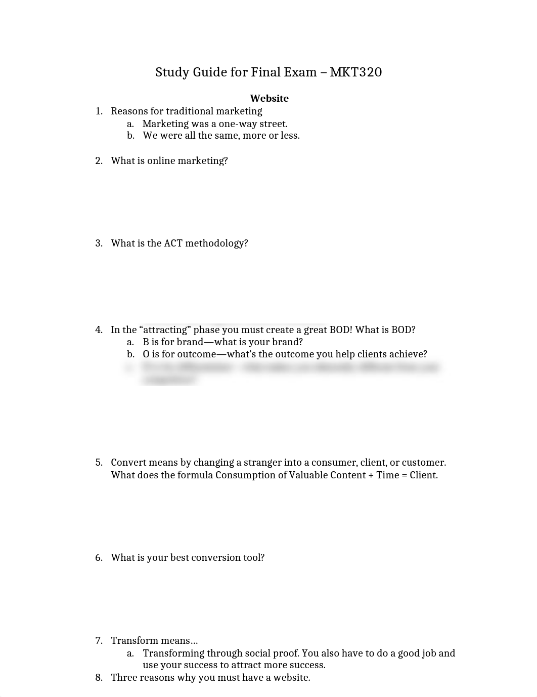 MKT 320 Final Exam Study Guide_dpz81m76aiv_page1