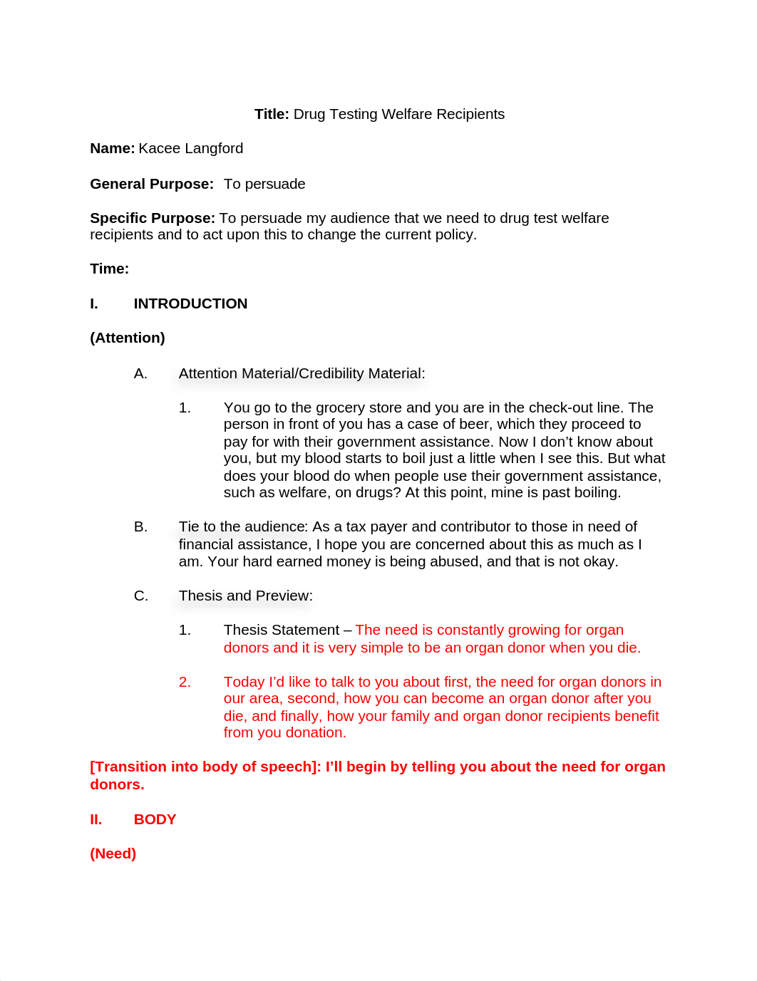 persuasive speech outline drug testing welfare_dpz9q3tqkni_page1