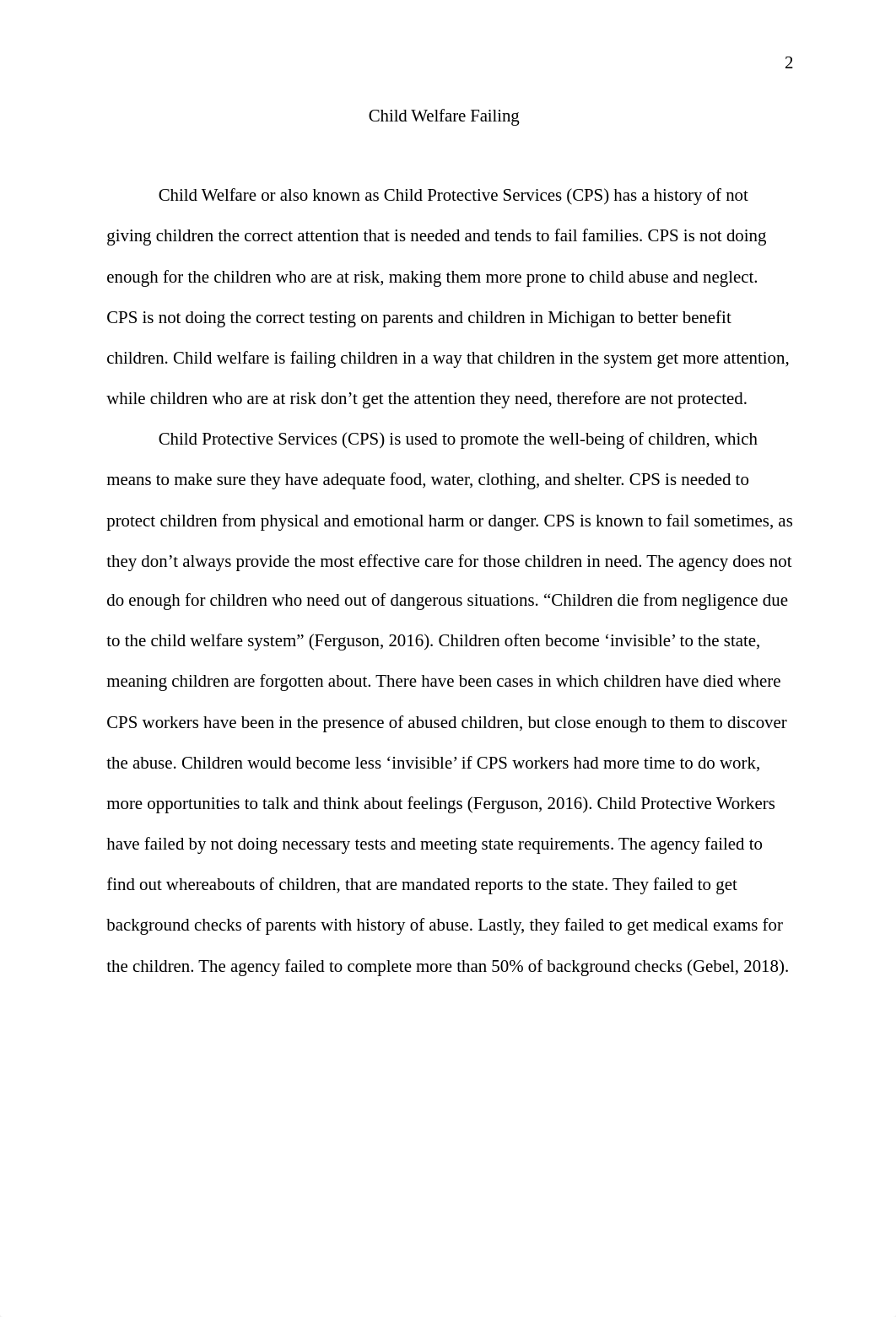 child welfare failing argument essay.docx_dpzj5xfmbha_page2