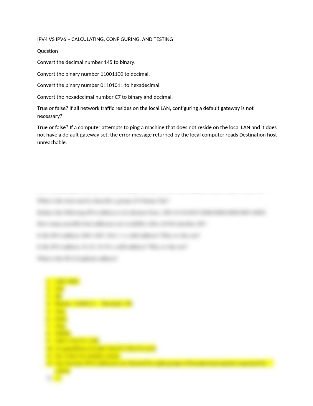 IPv4 vs IPv6 - Calculating, Configuring, and Testing.docx_dpzmjldhpwn_page1